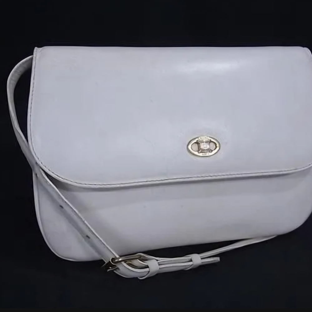Celine White Crossbody Bag